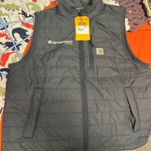 Carhartt Steel Gray Quilted Vest
